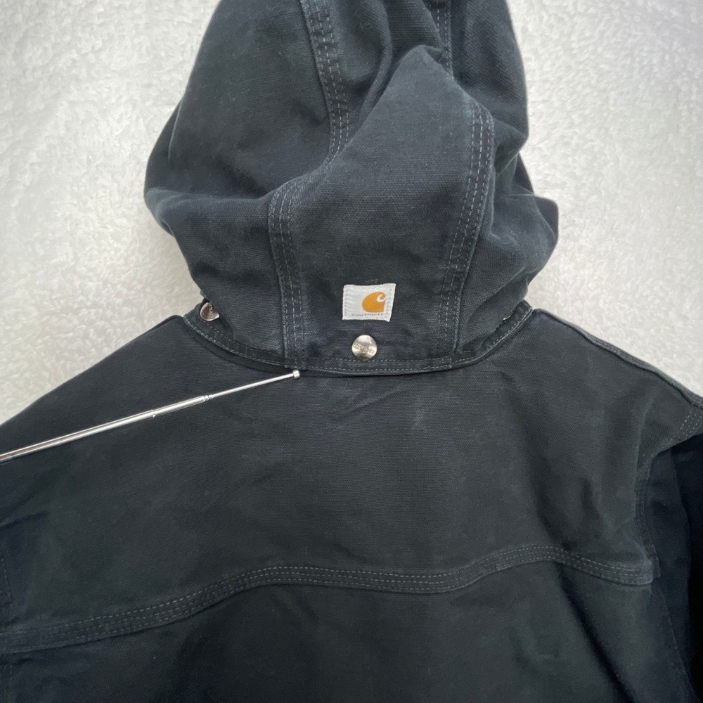 Carhartt Wildwood Jacket Sherpa Lined Womens‎ XL Extra Large 100815-001 Black - Picture 10 of 16